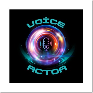 voice artist Posters and Art